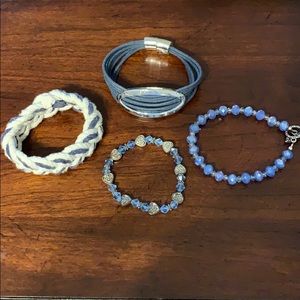 Blue bracelet bundle